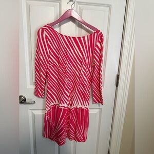 Lilly Pulitzer Pink and White Striped Garment